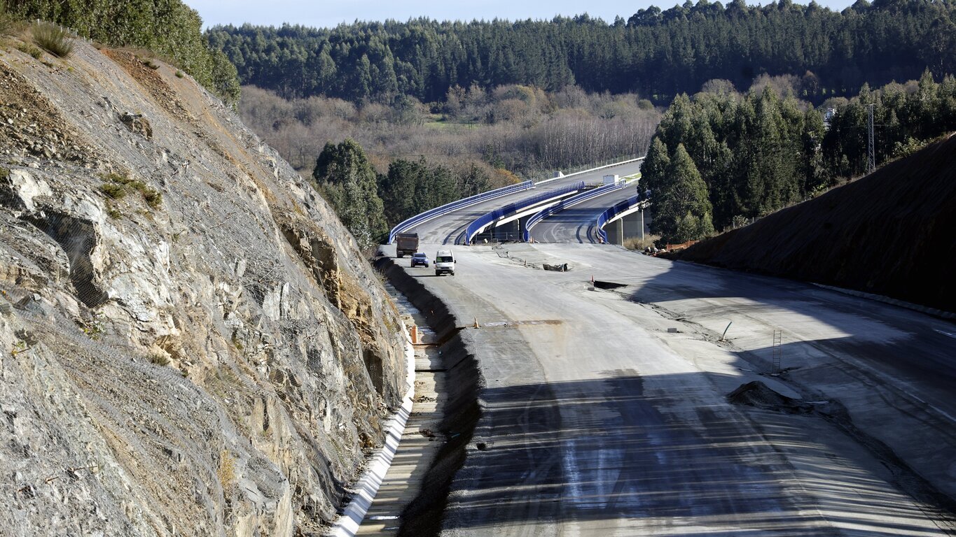 Autovía A-54 Palas de Rei -Melide